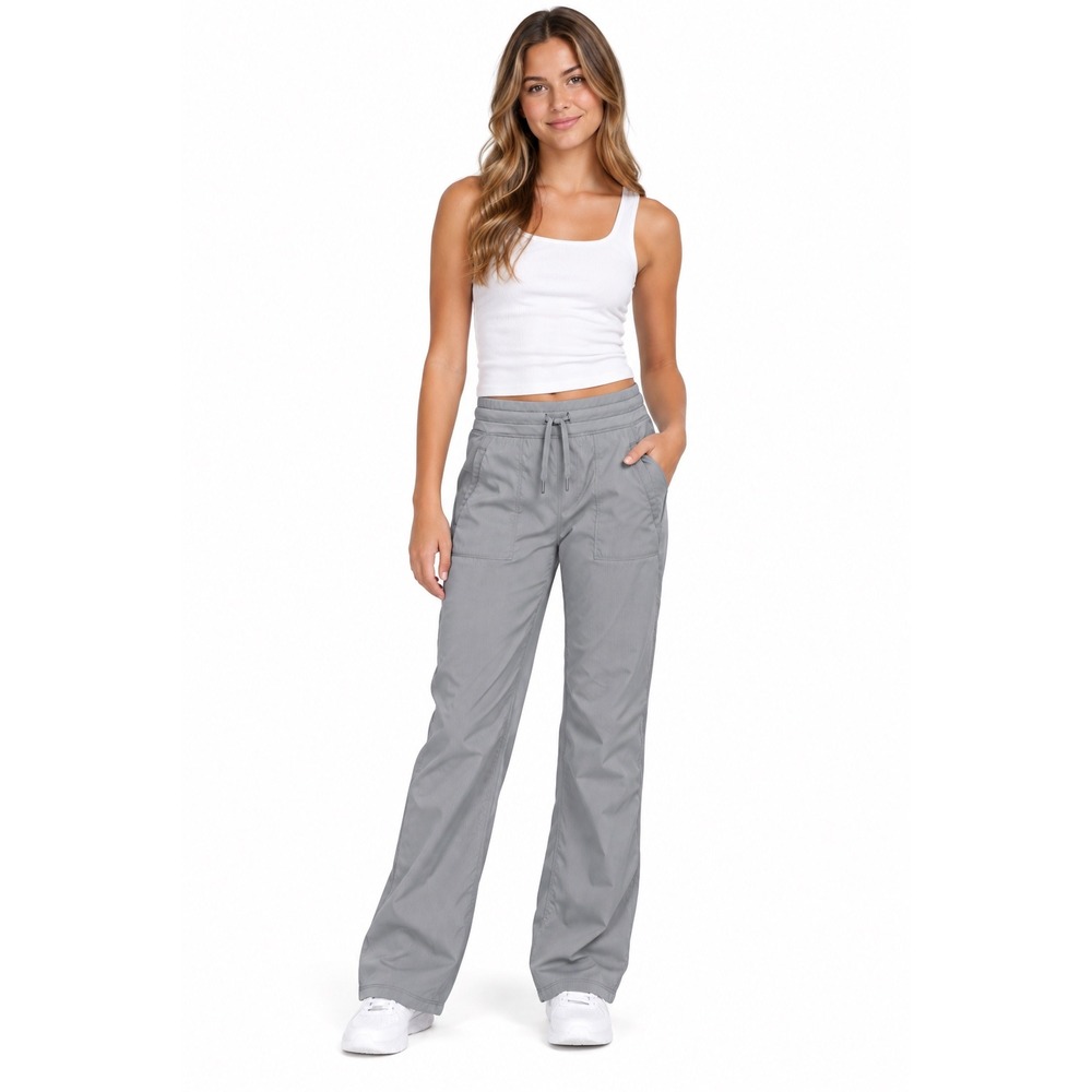 Ivivva by Lululemon Girls Grey Rhythmic Roll Up Pants Size 14 IG5660S